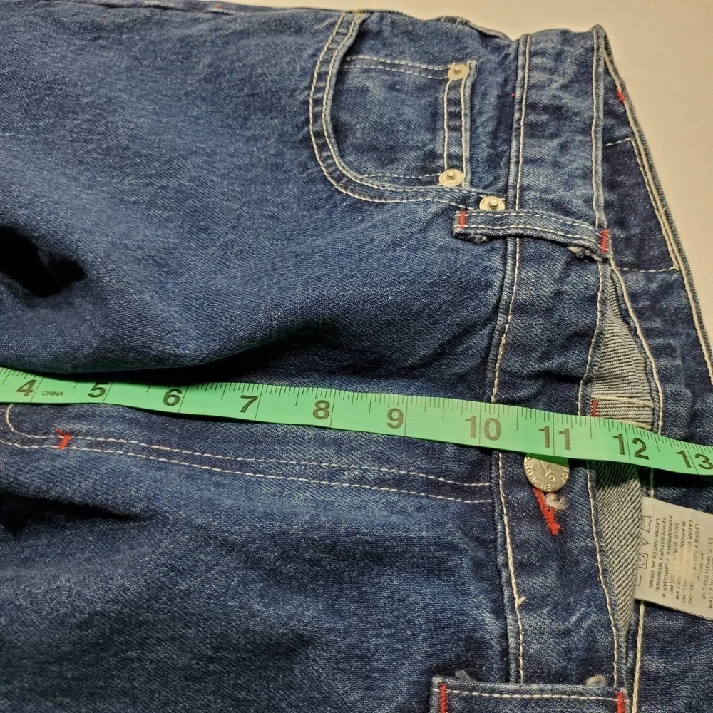 Jordache Mom Jeans Size 13/14 Long Dark Blue EUC
